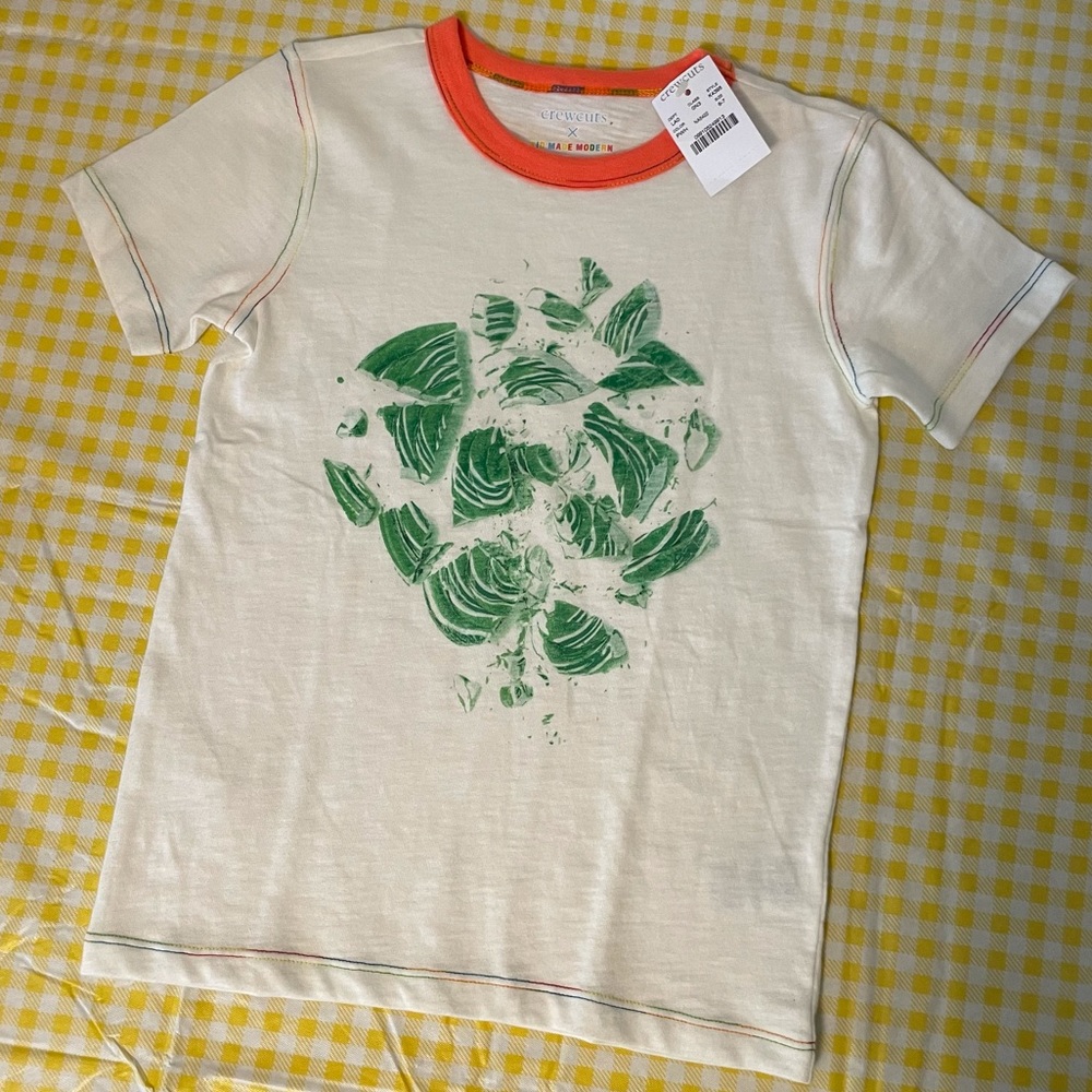J.Crew Crewcuts Boys Tee Sz 6-7 NWT